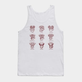 evolution engine motorcycle Tank Top